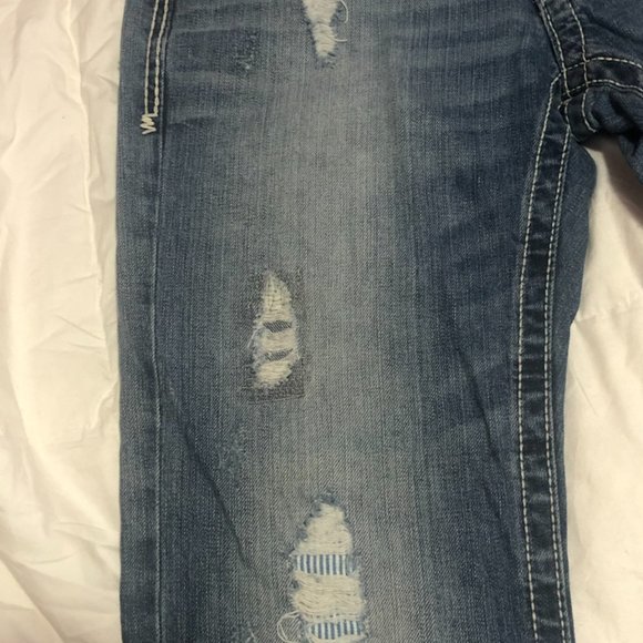 Buckle BKE Carter Destroyed Bootleg 28R Men's Jeans EUC - Picture 6 of 9